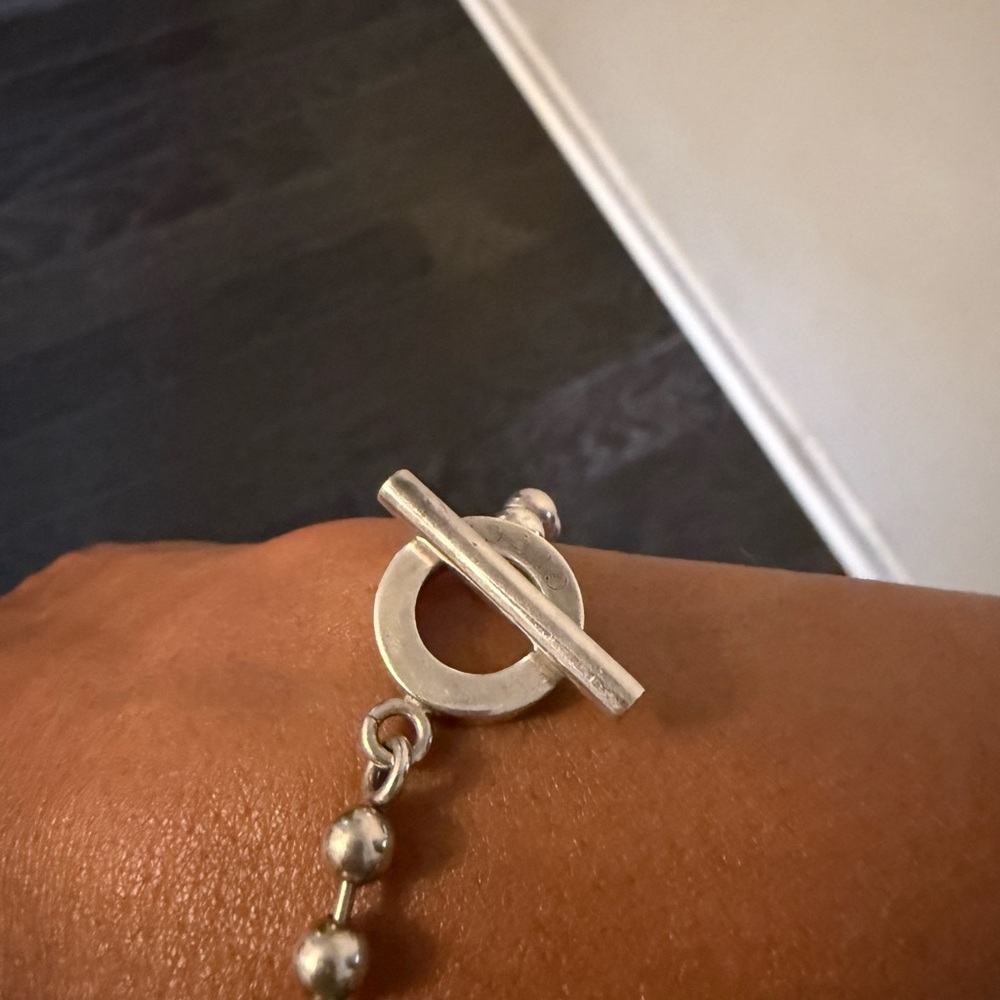Gucci Silver Toggle Bracelet